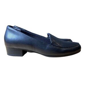 Trotters Women's Monarch Black Leather Loafers Size 7.5 New without Box